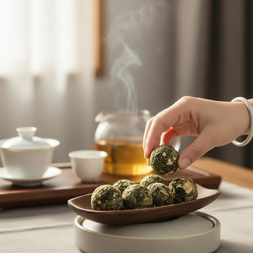 茉莉大龙珠茶叶2026新茶茉莉龙珠正宗横县浓香型大龙珠冷泡