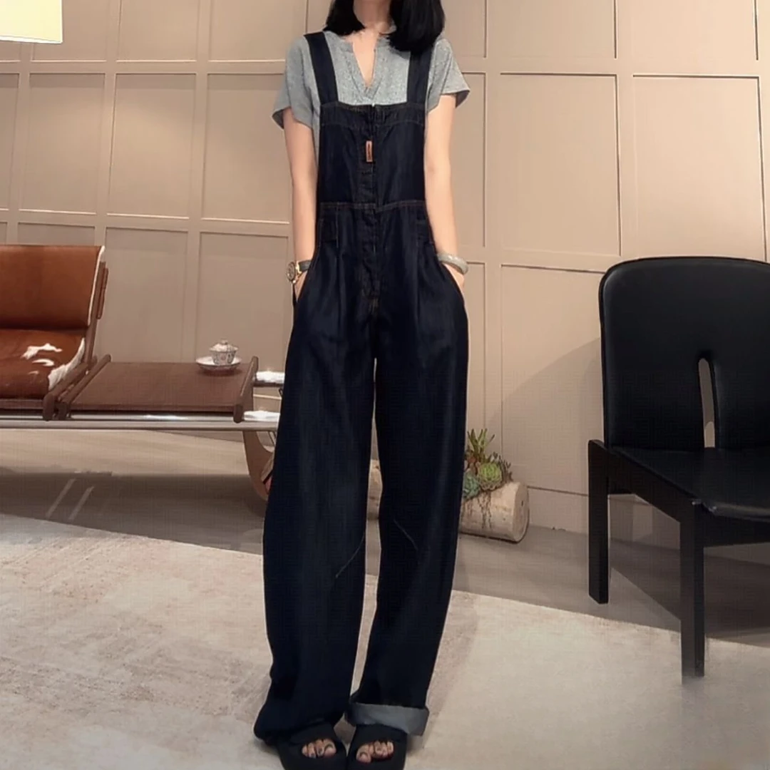 ZUOXIAOQI大牛背带牛仔裤23（总长150）