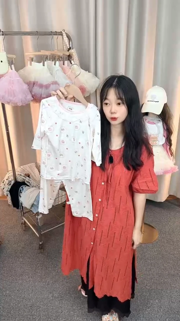 儿童家居服套装110码J006
