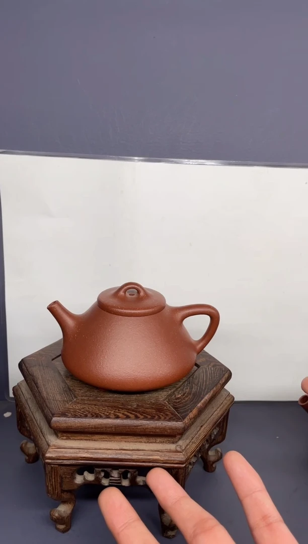 【闪购商品】紫砂茶壶降坡 子冶石瓢