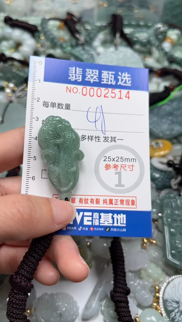【闪购商品】翡翠颈饰未镶嵌00..2514