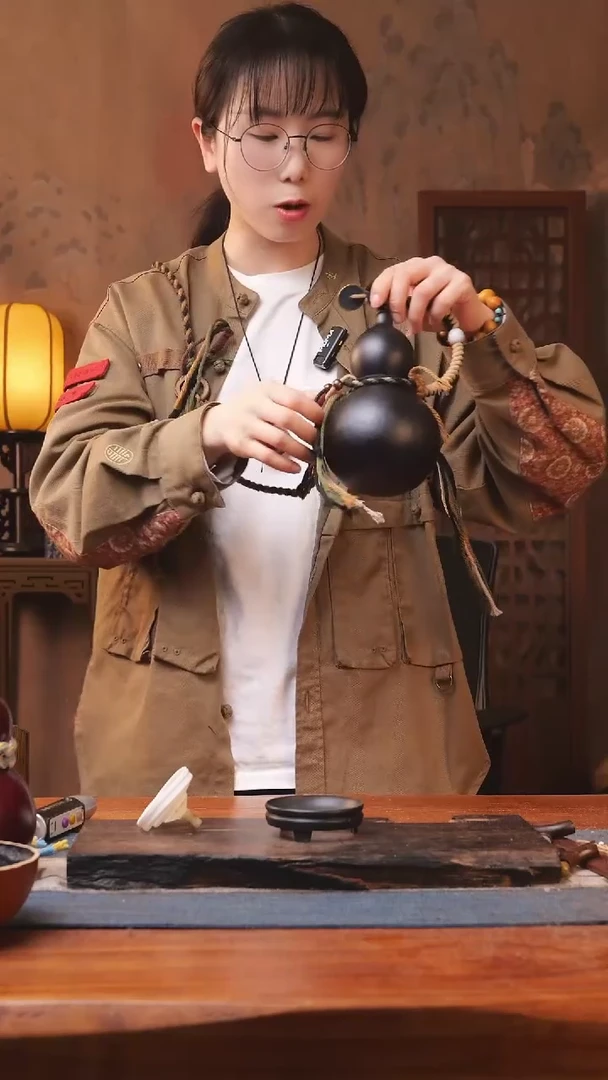 【闪购商品】134号精品大漆葫芦防腐防渗装饮料水茶酒