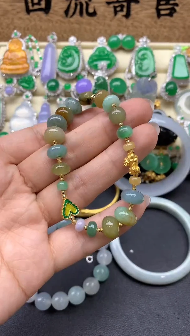 【闪购商品】翡翠手串未镶嵌259-中国好珍宝