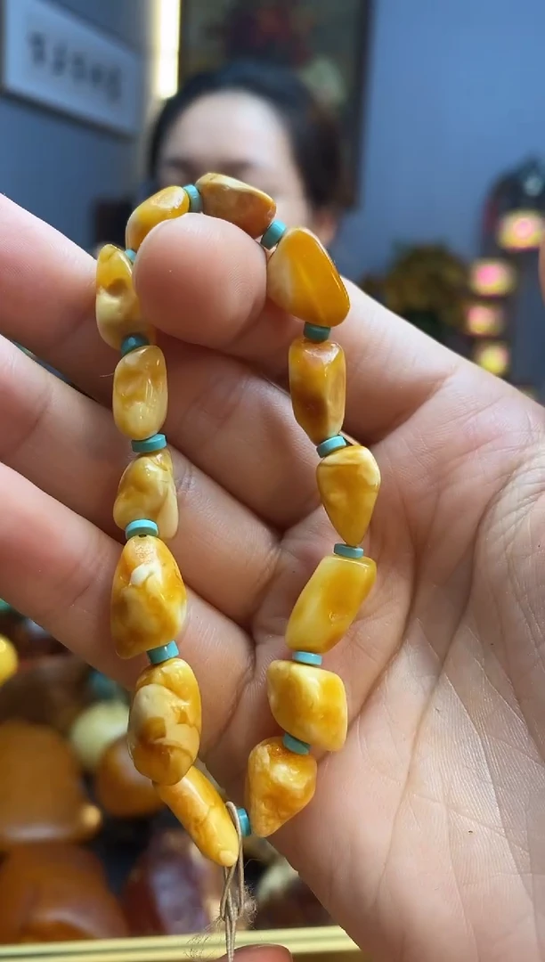 未镶嵌琥珀手串手串