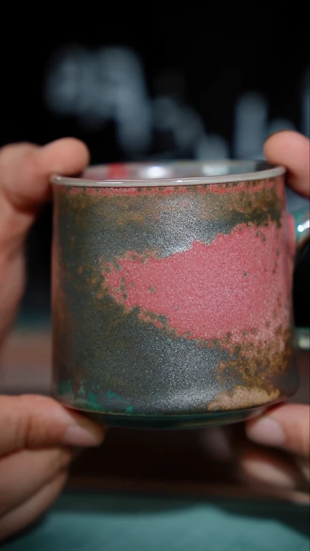217-1咖啡杯（炉钧釉）