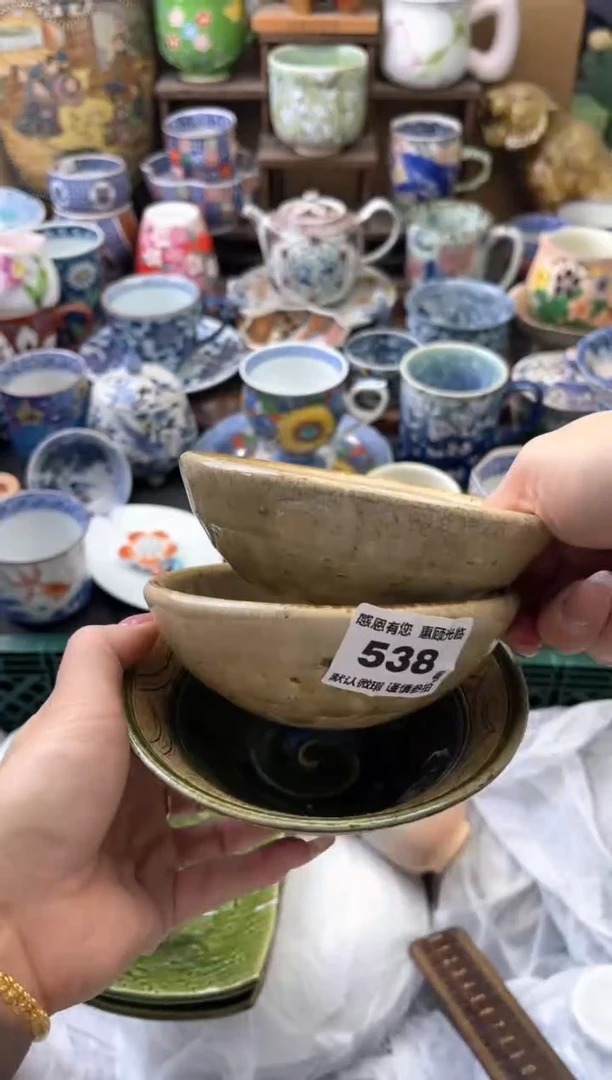 瓷片大*538号六六工艺品瓷器