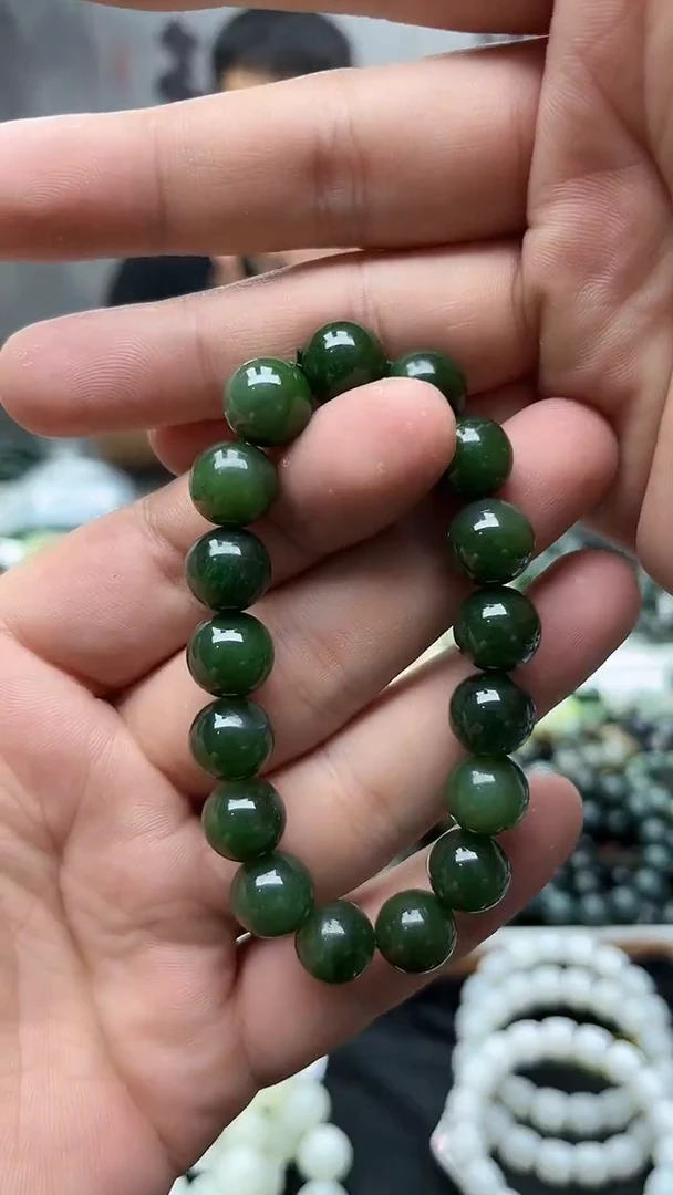 手串未镶嵌和田玉碧玉12
