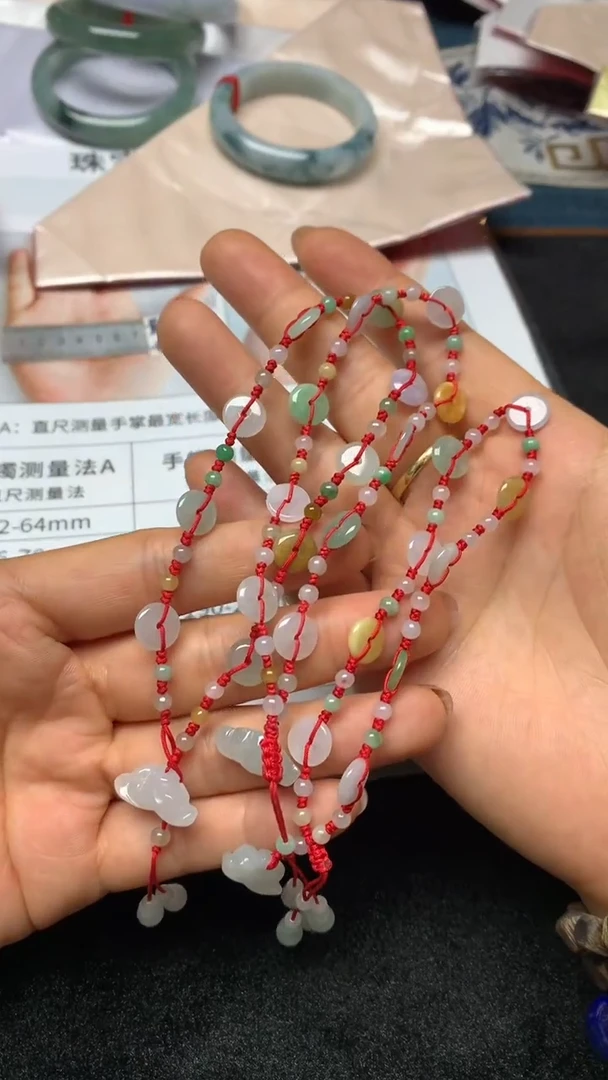 未镶嵌手链翡翠平安扣脚链多样性发其一