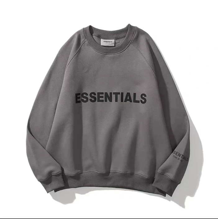 ES圆领加绒卫衣男女同款秋冬