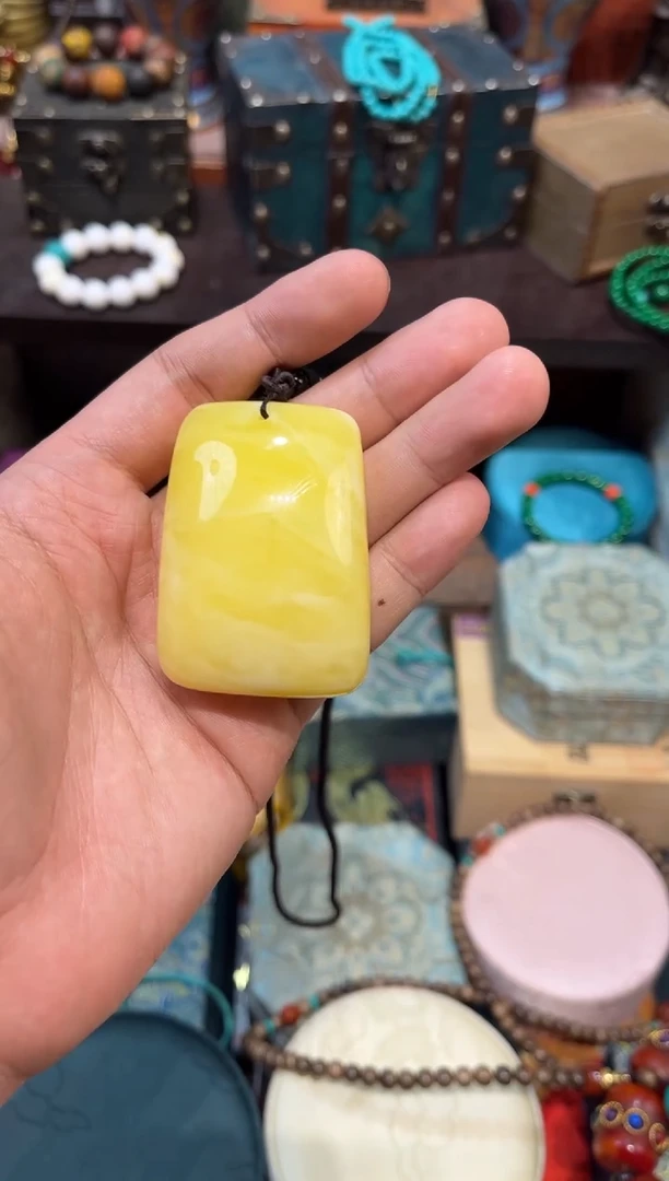 未镶嵌蜜蜡裸石W刘哥高端专属精品34