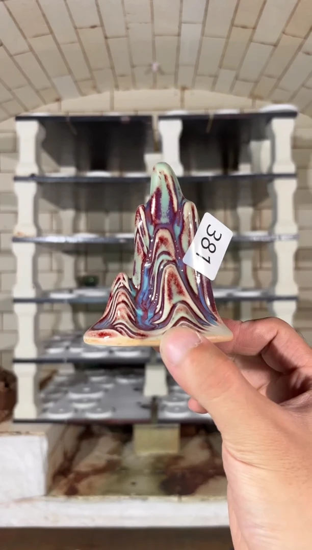 摆件精品窑变钧瓷茶器