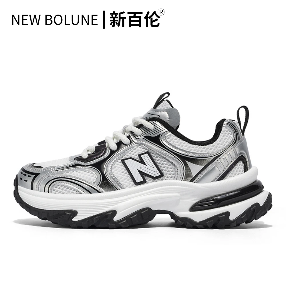 新百伦正品情侣厚底老爹鞋透气网面时尚休闲户外运动鞋N819