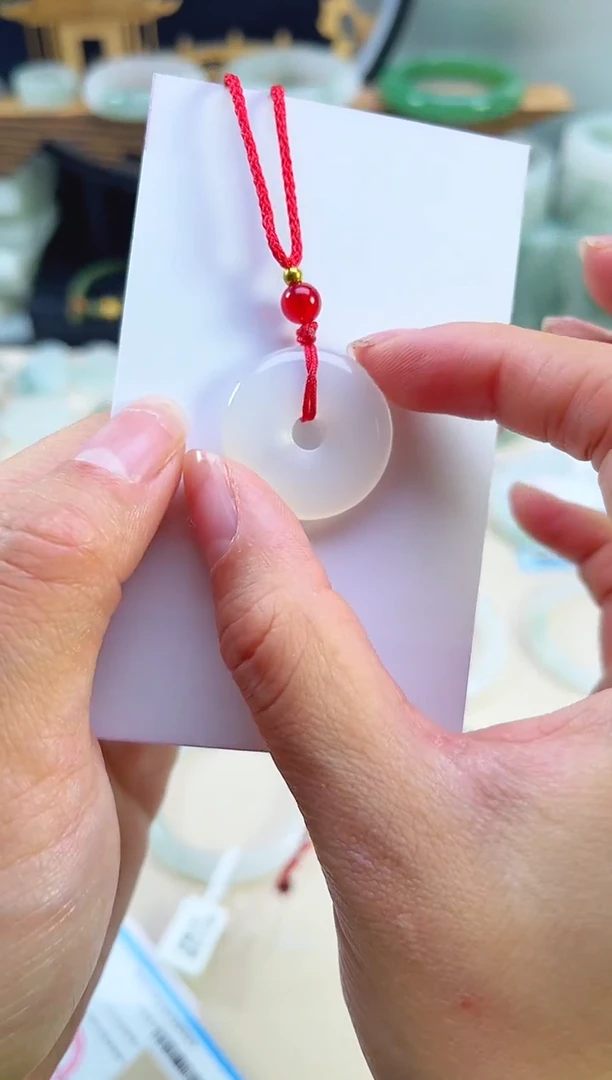 未镶嵌首饰玛瑙/玉髓平安扣