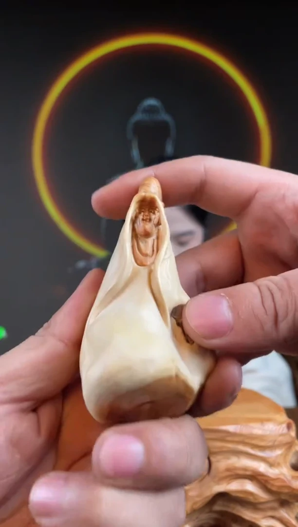 柏木（崖柏）手工摆件,先抢先得! 编号:331