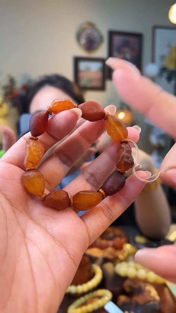 手串琥珀未镶嵌手串