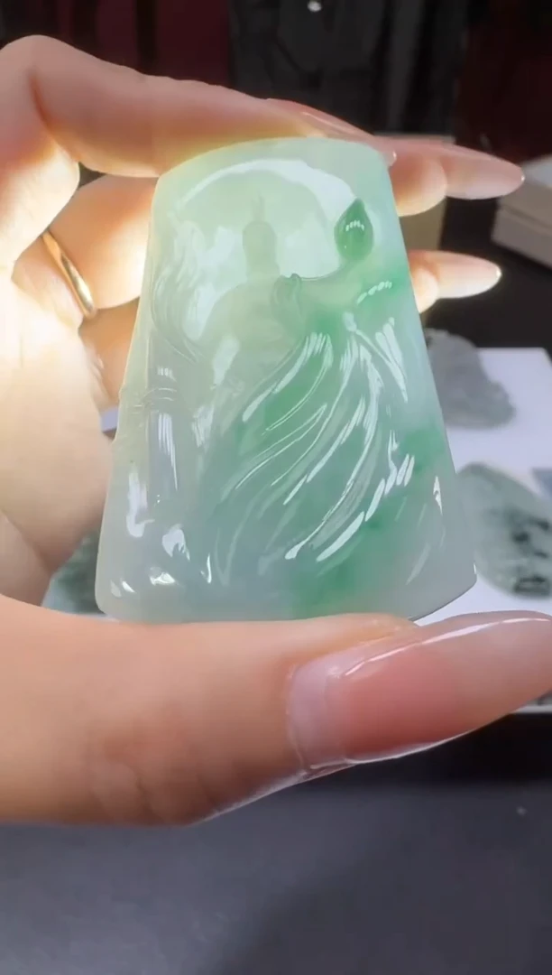 颈饰未镶嵌翡翠43973