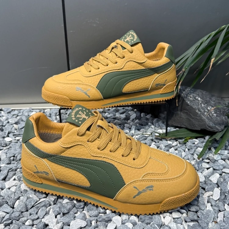 秋冬款男士加绒保暖舒适百搭系带运动休闲软底青年时尚透气阿甘鞋