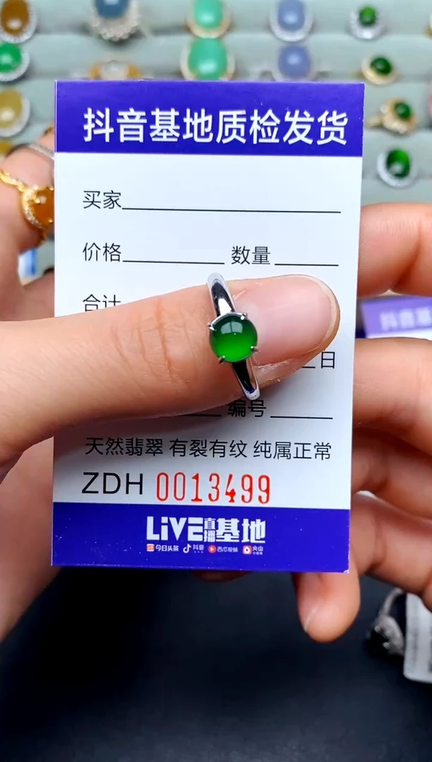 【闪购商品】翡翠戒指银S925镶嵌..........