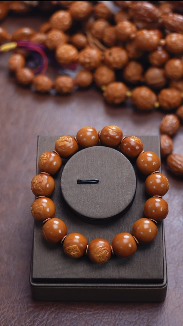 手串橄榄核禅*醉苏工橄榄核