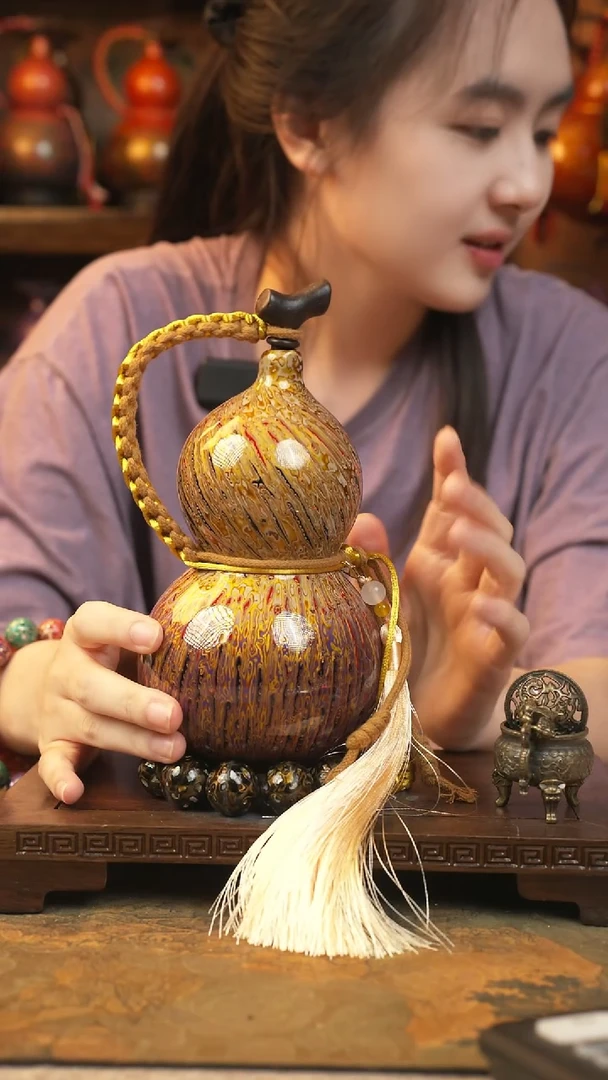 380大漆一物一拍记葫堂出品【不带手串】