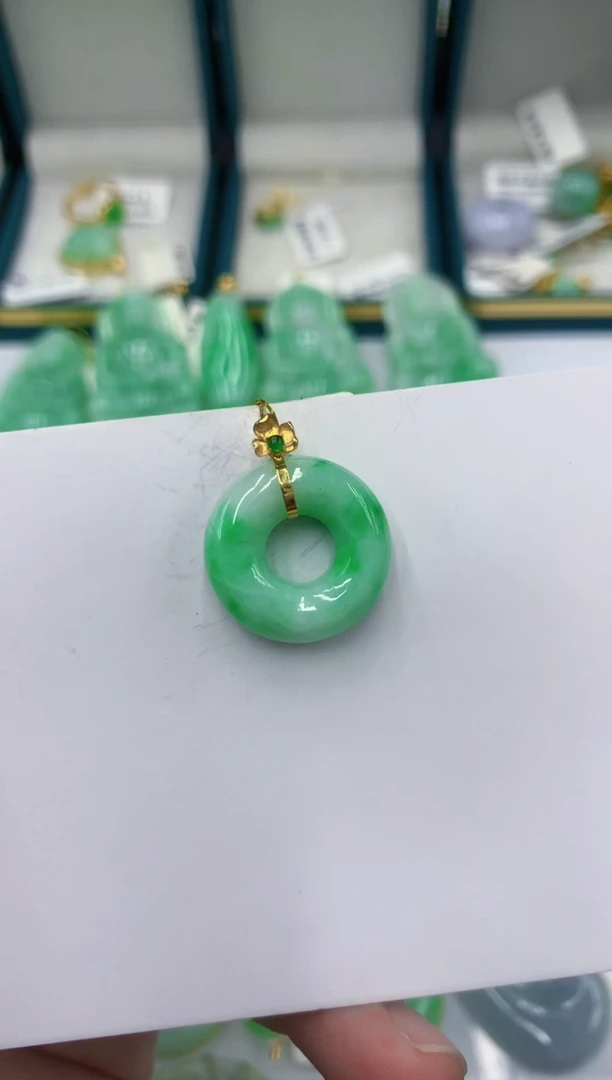 未镶嵌挂件翡翠缅甸翡翠A货