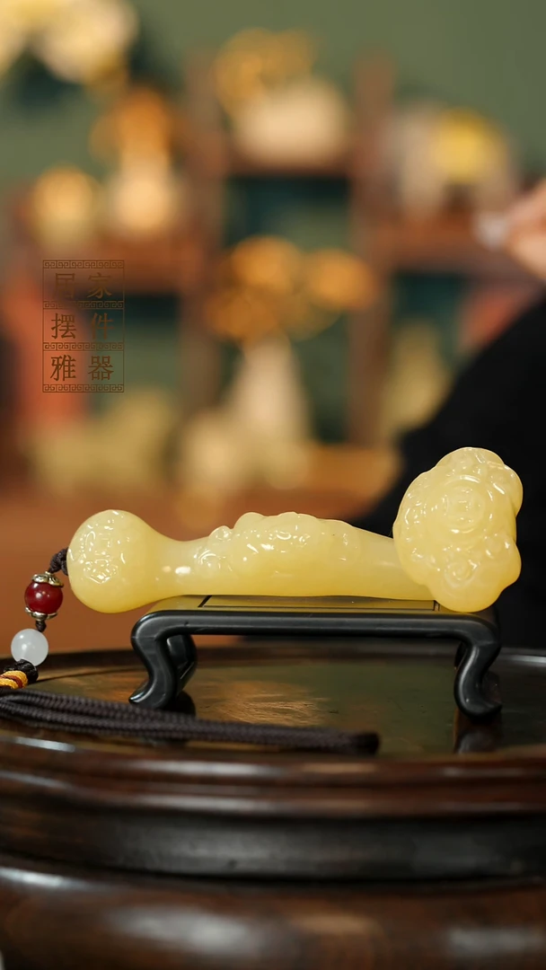 玉《富贵如意》摆件