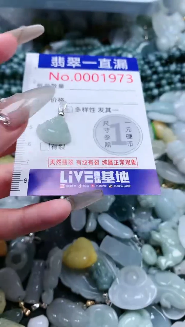 【闪购商品】翡翠吊坠(不含链)未镶嵌1973