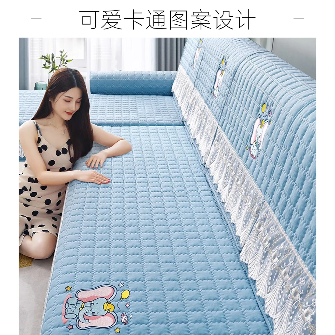 超防滑沙发垫四季通用防滑坐垫三座一贵妃皮套罩2025新款座垫盖布
