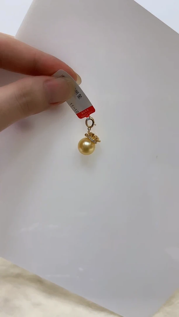 银S925镶嵌淡水珍珠DA吊坠@@jd294