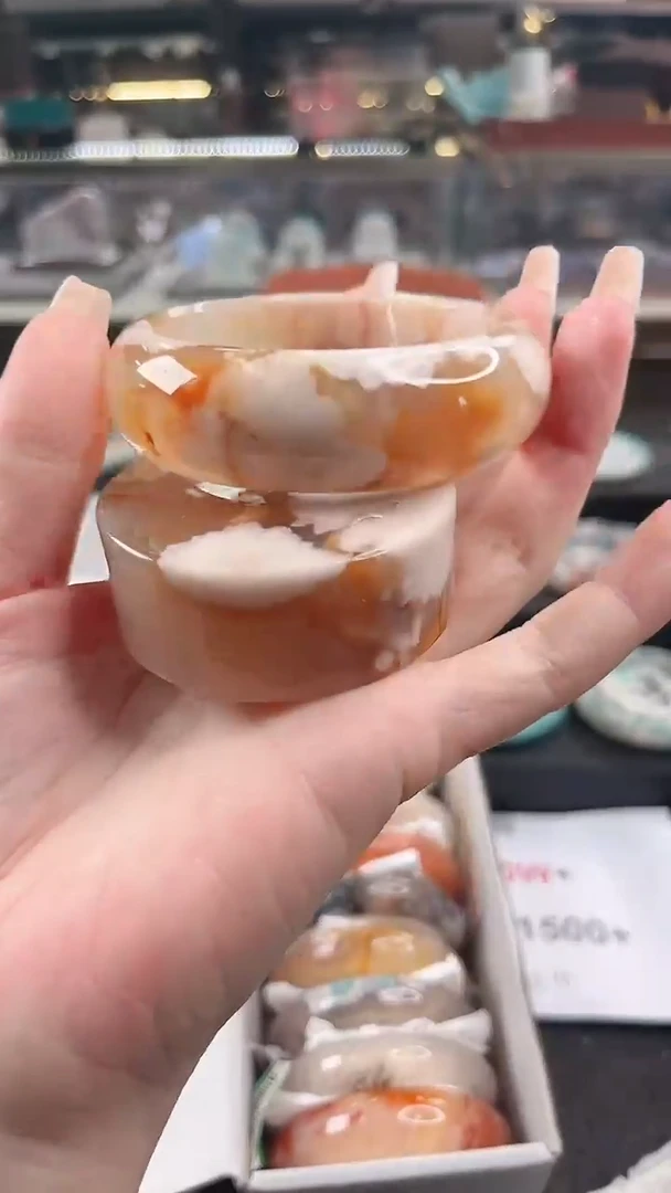 未镶嵌手镯石英质玉58圈口 （赠品镯心）3751608