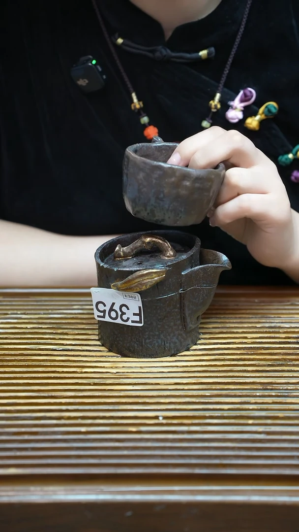 粗陶手工手做茶具