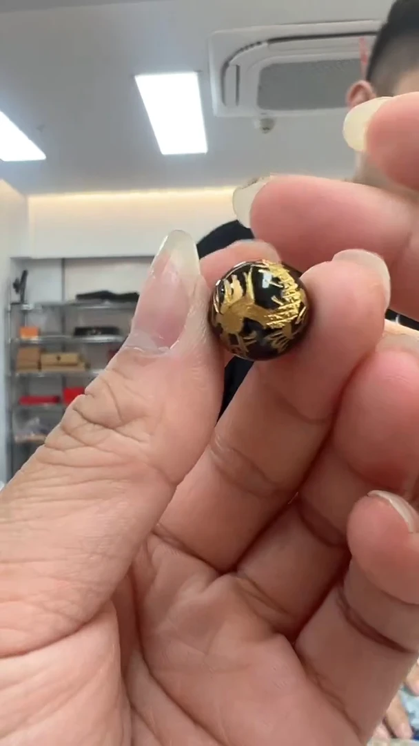 【闪购商品】琥珀颈饰18K金镶嵌18K琥珀吊坠