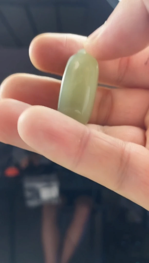 和田玉未镶嵌吊坠(赠链)无事牌吊坠139