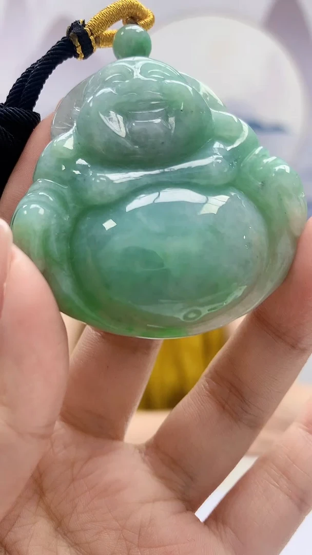 定制翡翠未镶嵌4989xx-毛货挂件26