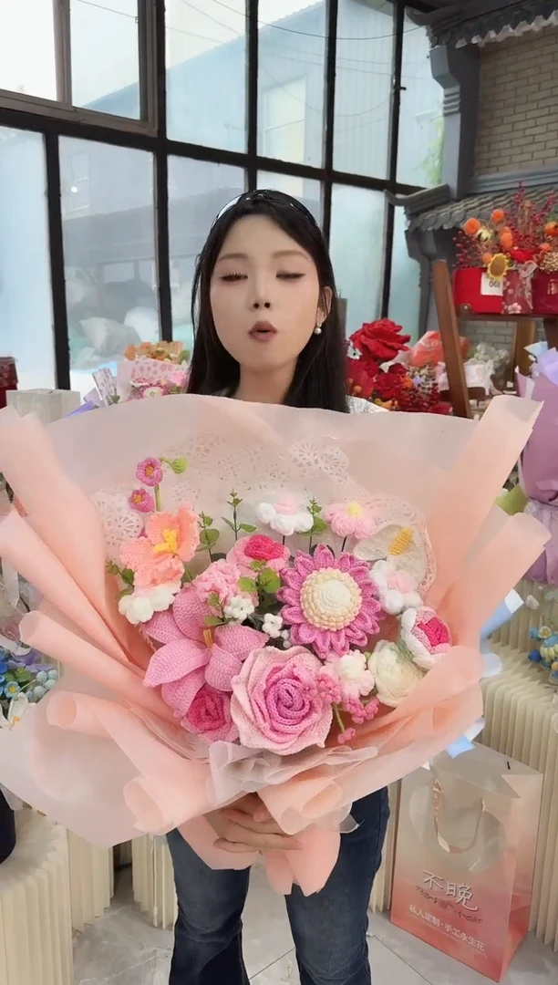 非遗手工定制花束，孤品清仓！！
