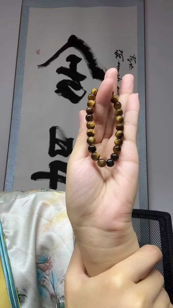 未镶嵌手串石英质玉卡7+