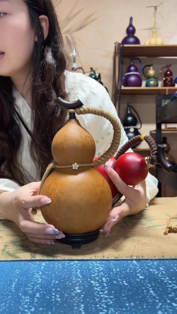 041--大漆酒葫芦--850ml左右