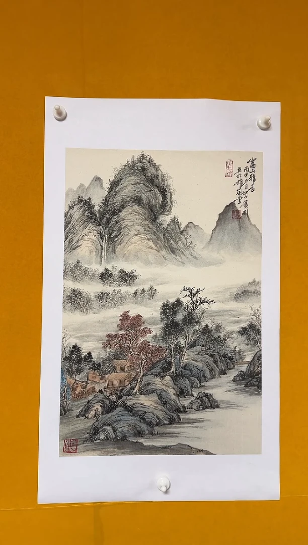 国画雄风堂书画作品