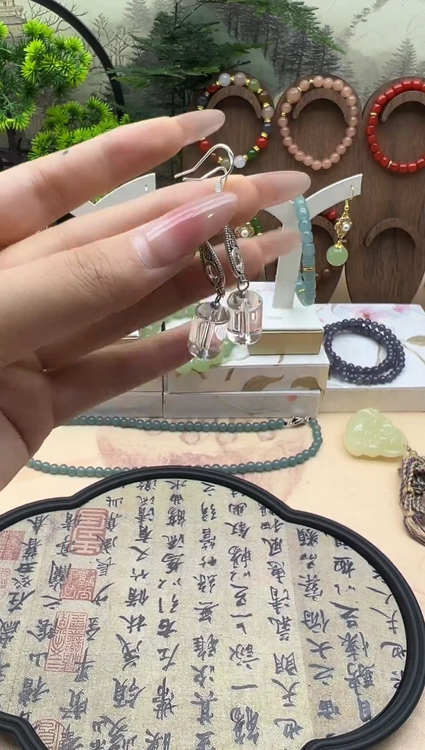未镶嵌耳饰紫晶2