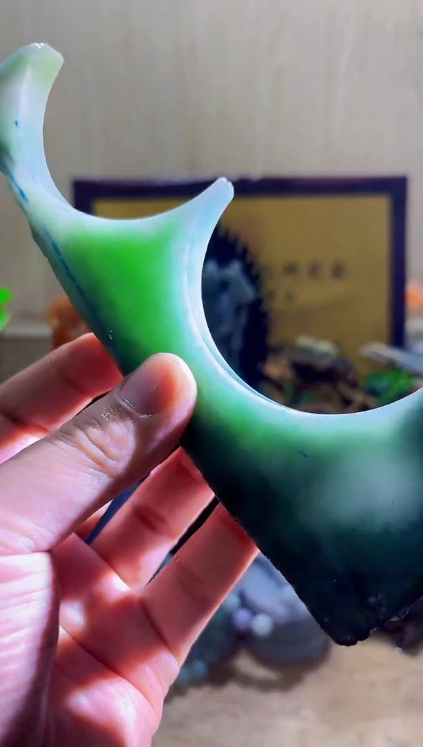 未镶嵌挂件翡翠A货常星4515