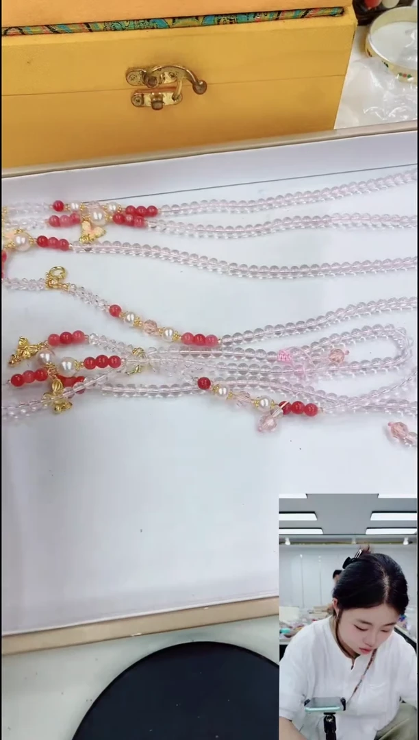 玛瑙/玉髓颈饰合金17104万能链