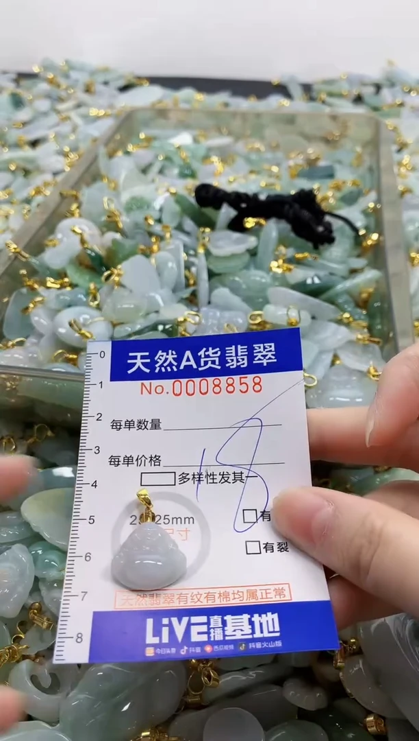 颈饰未镶嵌翡翠天然A货翡翠