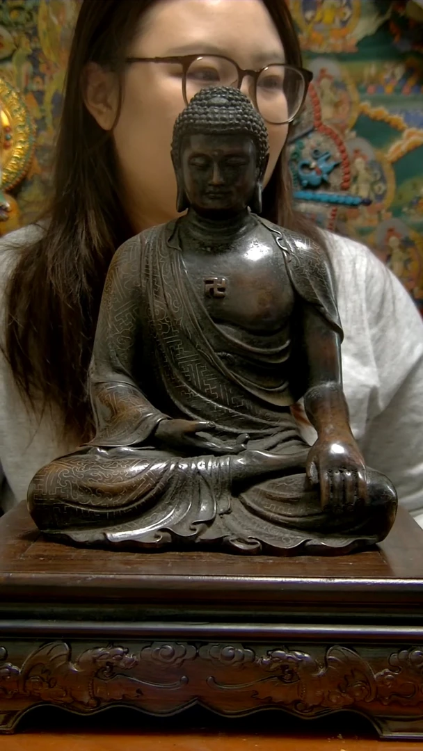 思**厚造像铜像铜造像收藏 释迦摩尼