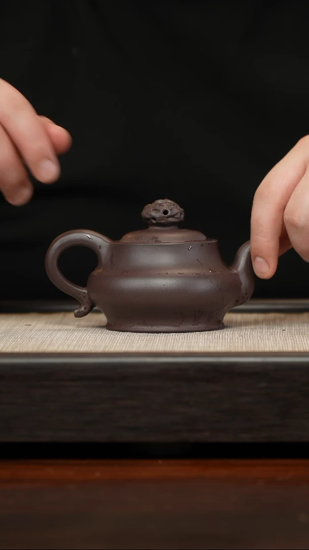 【闪购商品】紫砂茶壶四底乾坤