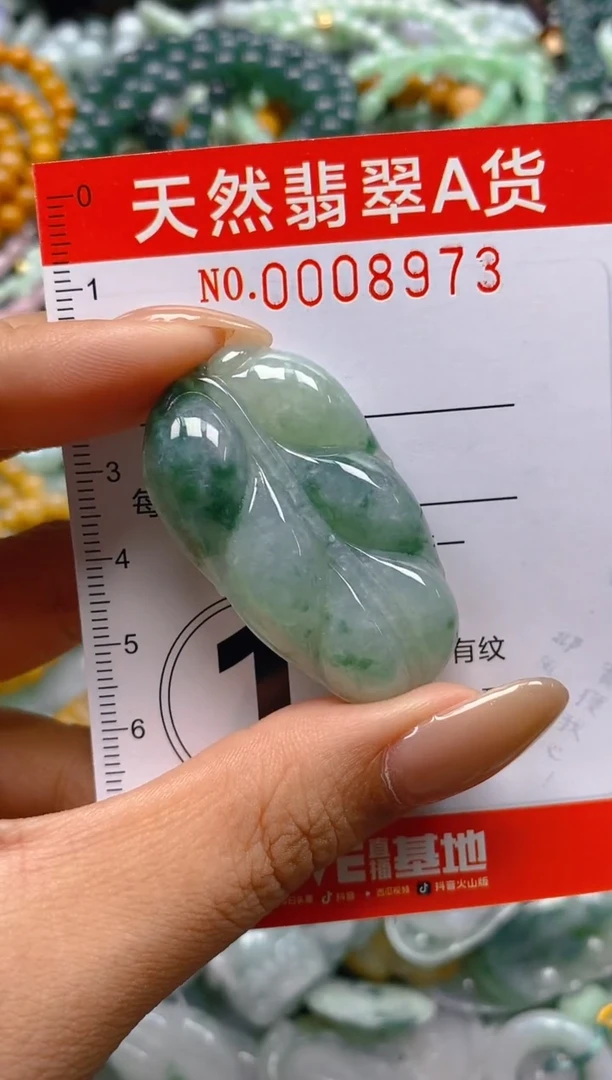 翡翠未镶嵌颈饰0008973
