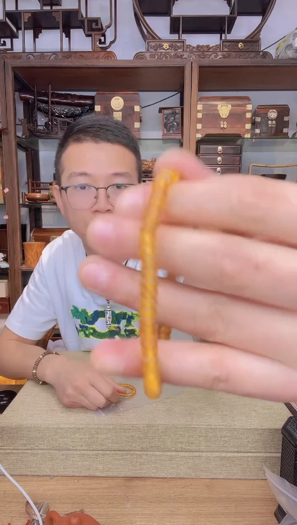 乌木类书架201黄金甲单圈手串