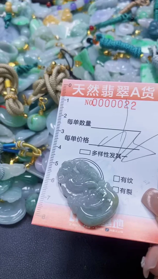 翡翠未镶嵌颈饰闪购0000022