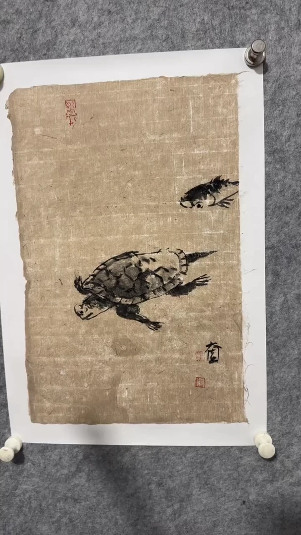 国画写意画花鸟画手绘