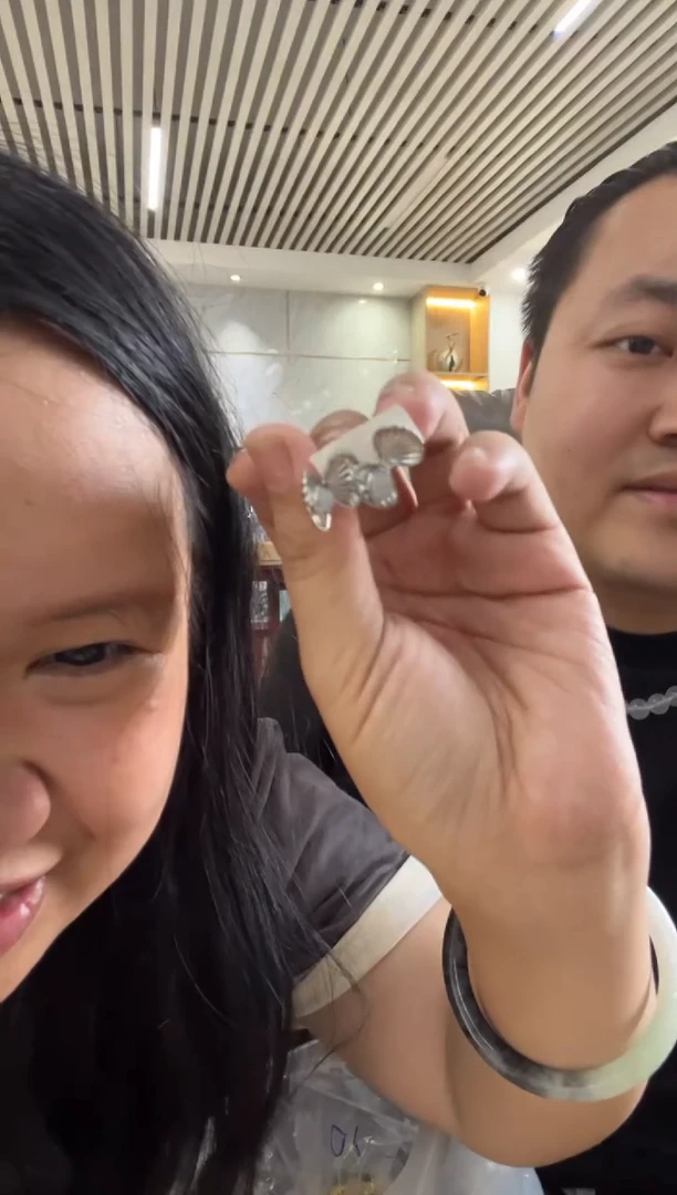 翡翠未镶嵌耳饰耳钉