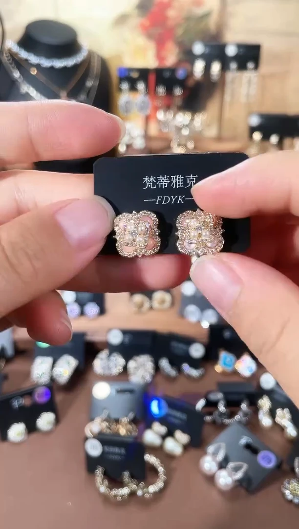 合金925银锆石梵463